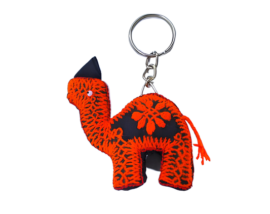 handmade camel keychains